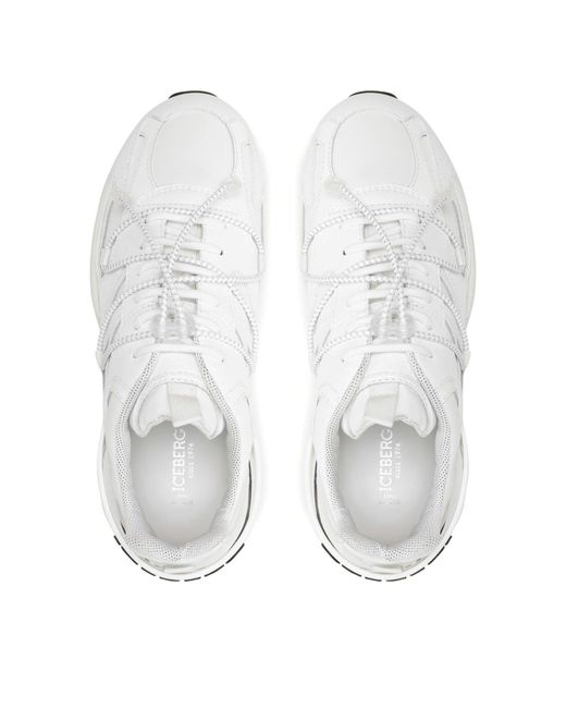 Iceberg Sneakers Kakkoi Iu1652 Weiß in White für Herren