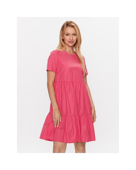 Noisy May Pink Kleid Für Den Alltag Loone 27025216 Relaxed Fit