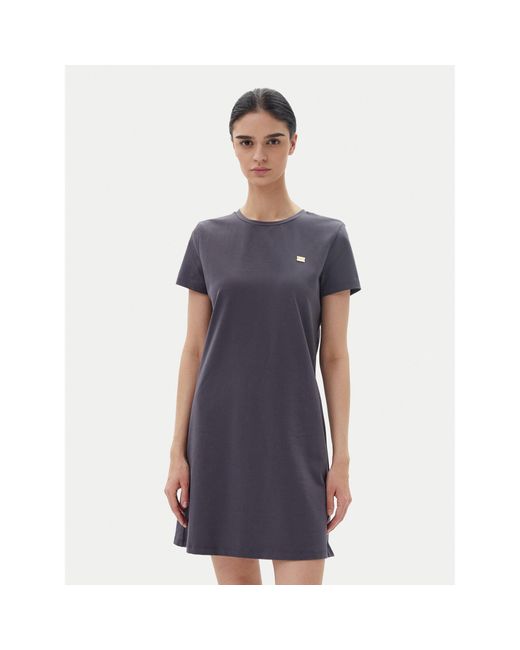 EA7 Blue Kleid Für Den Alltag 7W000084 Af12484 U8115 Regular Fit