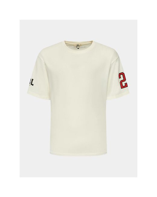 Redefined Rebel T-Shirt 221141 Weiß Loose Fit in White für Herren