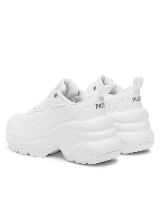 PUMA White Sneakers Cilia Wedge 393915 02 Weiß