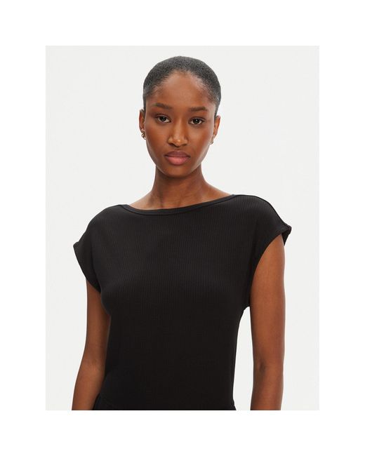 Tommy Hilfiger Black Kleid Für Den Alltag Ww0Ww44491 Regular Fit