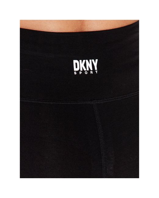 DKNY Black Leggings Dp2P3160 Classic Fit