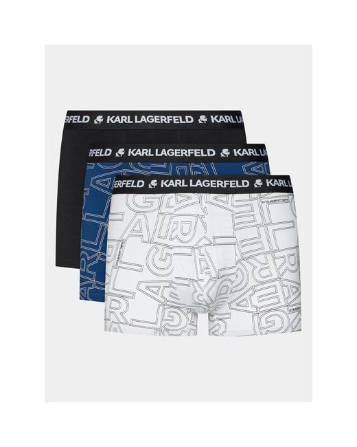 Karl Lagerfeld 3Er-Set Boxershorts 231M2103 in Blue für Herren