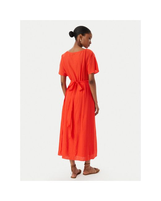 Lola Casademunt Red Kleid Für Den Alltag Ms2616020 Regular Fit