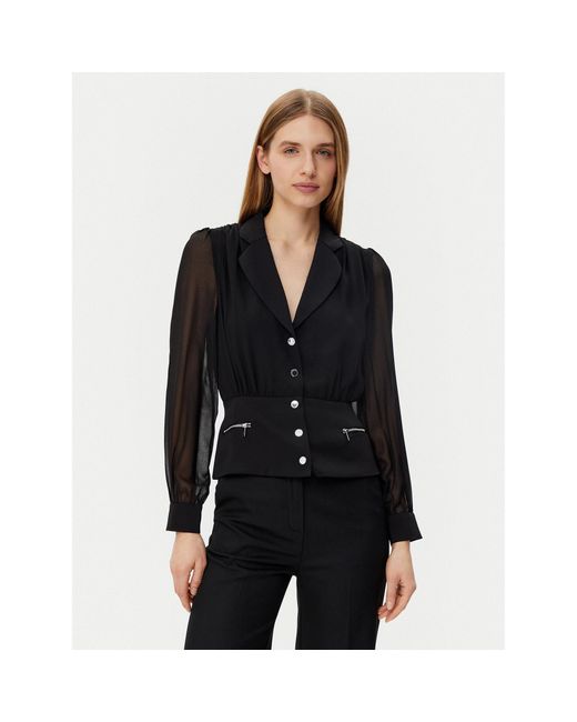 Morgan Black Hemd 251-Czipa Regular Fit