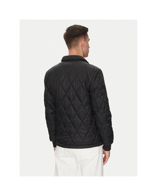 Geox Übergangsjacke Decio M5522S T3132 F9000 Regular Fit in Black für Herren