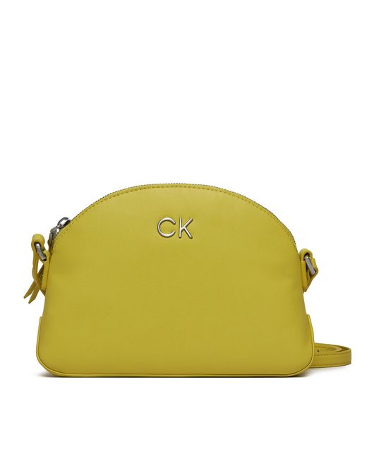 Calvin Klein Green Handtasche Re-Lock Seasonal Crossbody Md K60K611444