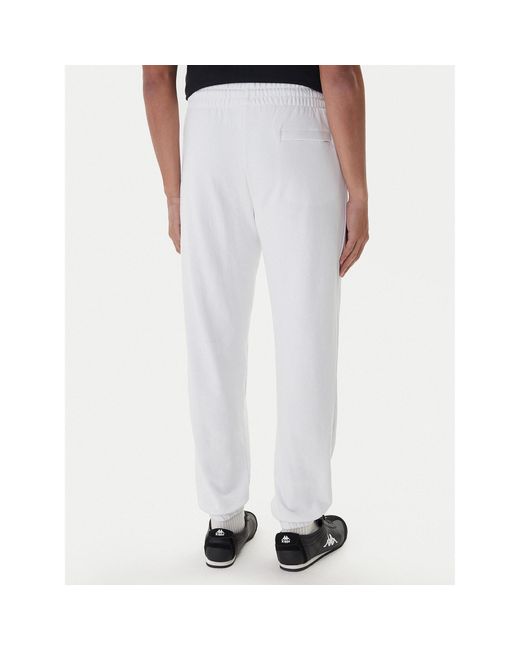 Kappa Jogginghose Gothenburg 331U7Ew Regular Fit in White für Herren