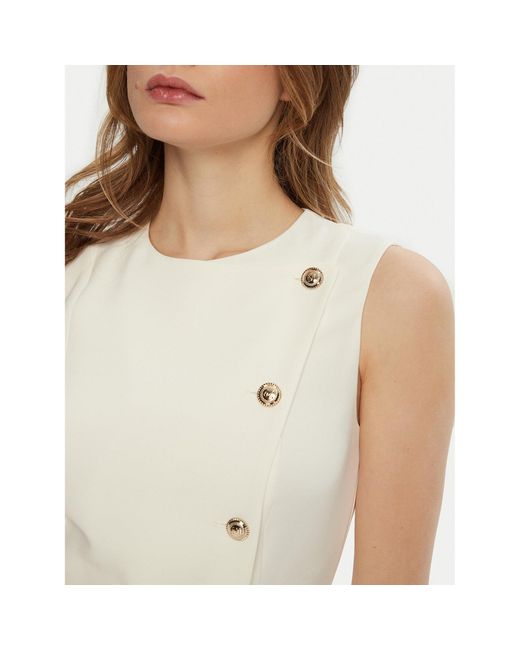 MARCIANO BY GUESS White Coctailkleid 5Rgk09 7115A Regular Fit