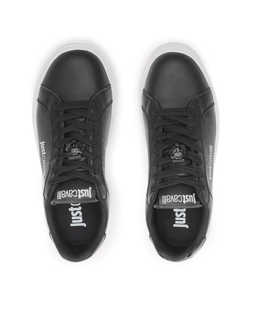 Just Cavalli Black Sneakers 75Ra3Sb3