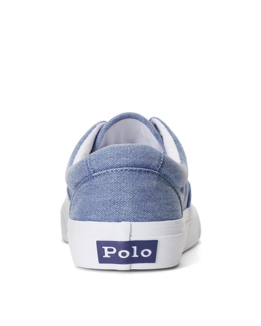 Polo Ralph Lauren Blue Sneakers Aus Stoff 804907203003