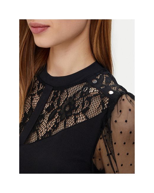 Morgan Black Bluse 251-Tsage Regular Fit