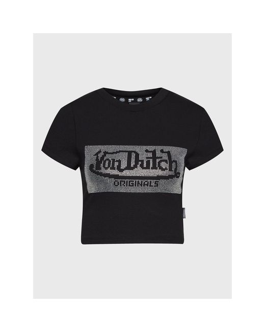 Von Dutch Black T-Shirt Anna 6230063 Regular Fit