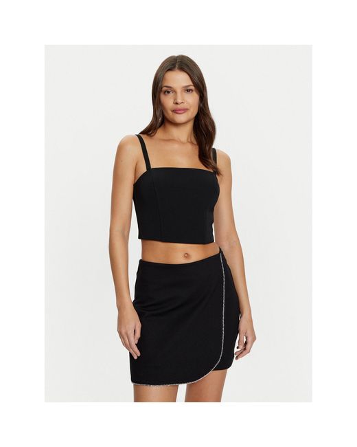 Guess Black Top W5Rh26 Wglo2 Regular Fit
