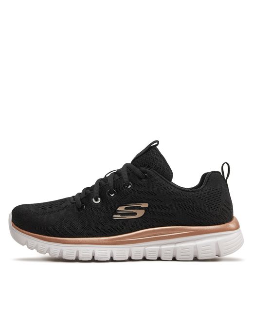 Skechers Black Sneakers 12615/Bkgd