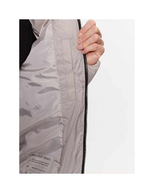 Calvin Klein Daunenjacke Essentials J30J323468 Regular Fit in Gray für Herren