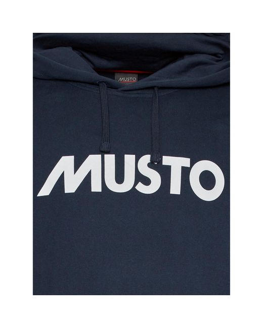 Musto Sweatshirt Logo 82446 Regular Fit in Blue für Herren