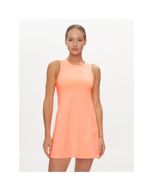DKNY Orange Sommerkleid Dp2D4754 Slim Fit