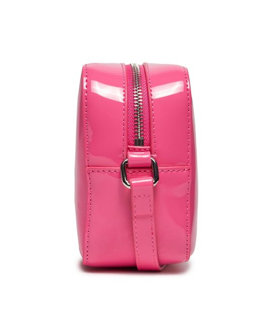Tommy Hilfiger Handtasche tjw ess must camera bag patent aw0aw15826 pink alert thw