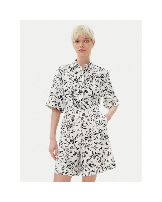 Karl Lagerfeld White Jumpsuit A2W13014 Regular Fit