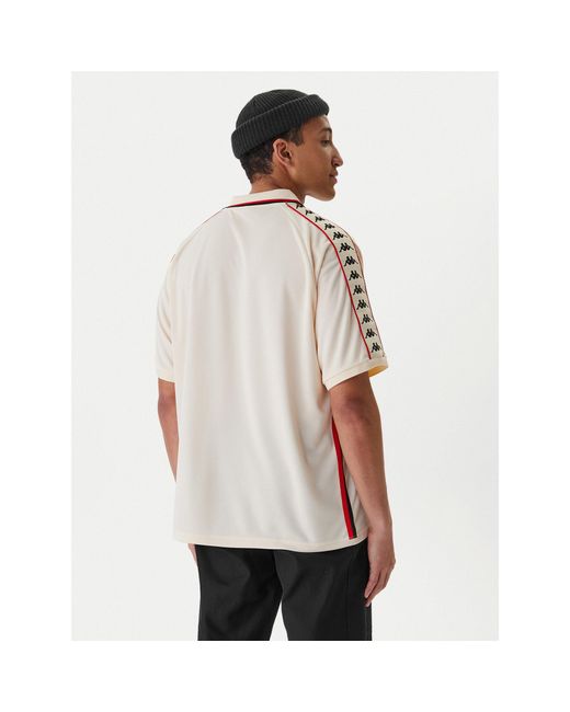 Kappa Technisches T-Shirt Banda Stafen 222 38254Uw Comfort Fit in Natural für Herren