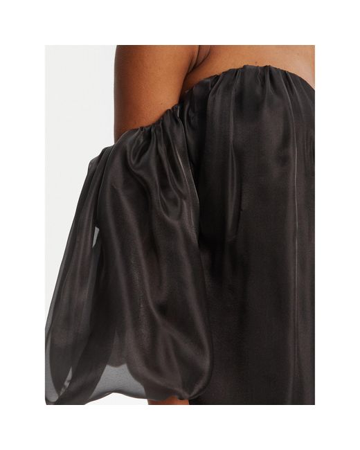 Bardot Black Coctailkleid Freda Volume 59968Db Regular Fit