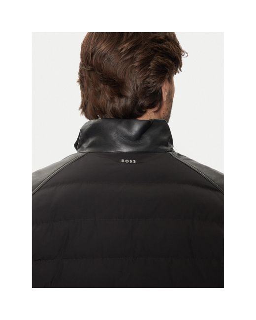 Boss Übergangsjacke C-Mersino 50518724 Regular Fit in Black für Herren