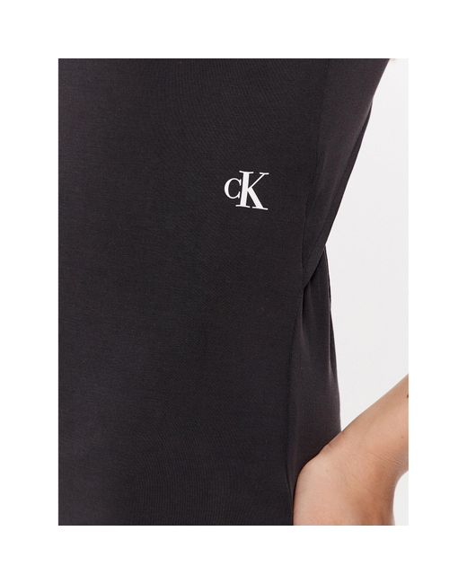 Calvin Klein Black Kleid Für Den Alltag J20J221409 Regular Fit
