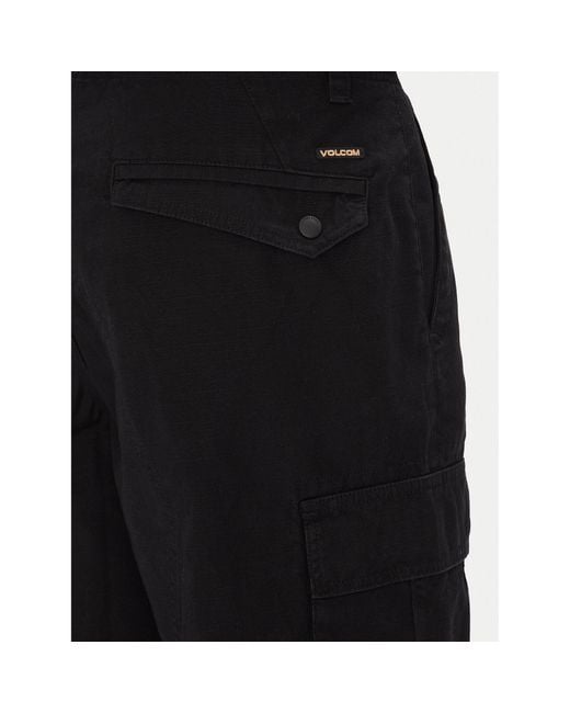 Volcom Stoffshorts Strange Tripper A0912502 Loose Fit in Black für Herren