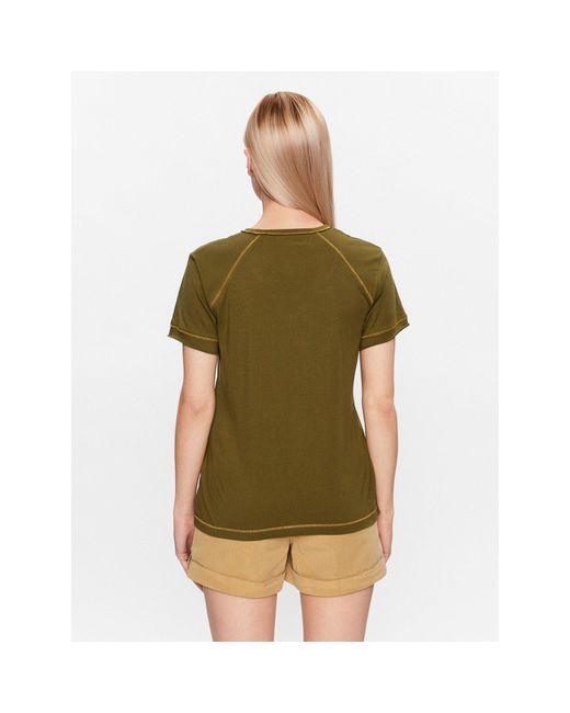 Aeronautica Militare Green T-Shirt 231Ts2094Dj598 Grün Regular Fit