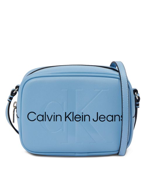 Calvin Klein Blue Handtasche Sculpted Camera Bag18 Mono K60K610275