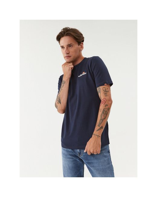Ellesse T-Shirt Shq16807 Regular Fit in Blue für Herren