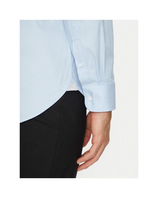 Michael Kors Hemd Mk0Ds01501 Slim Fit in Blue für Herren