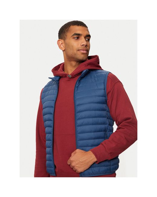 Benetton Weste 2Ba2Uj005 Regular Fit in Red für Herren
