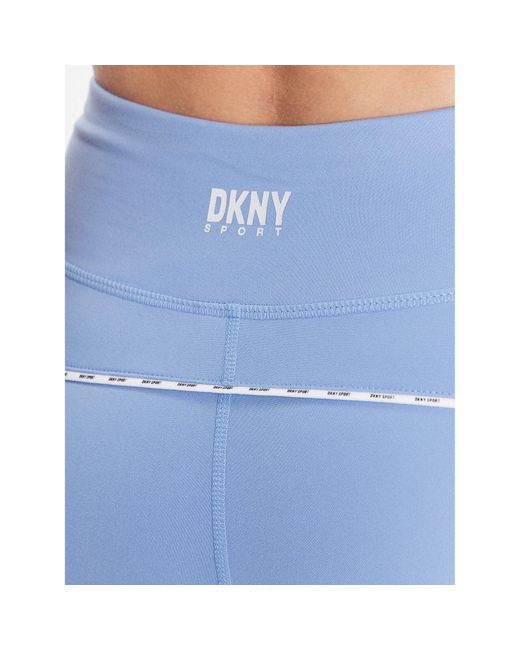 DKNY Blue Leggings Dp3P3218 Active Fit