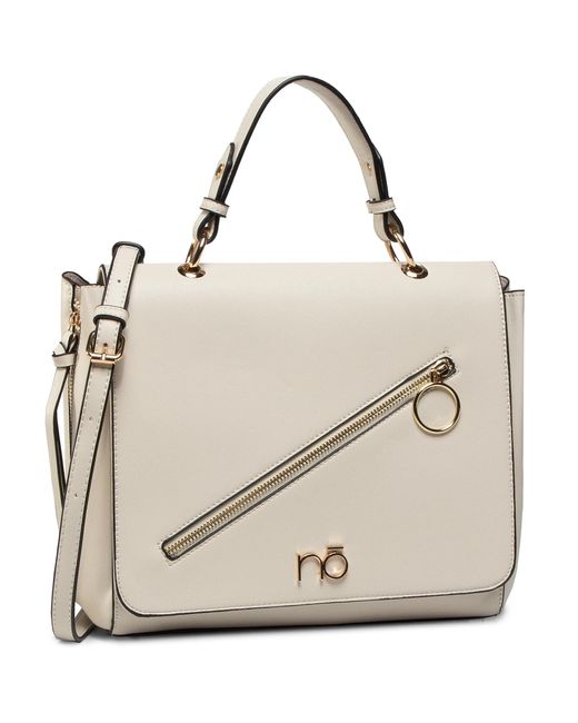 Nobo Natural Handtasche Nbag-I3180-C000 Weiß