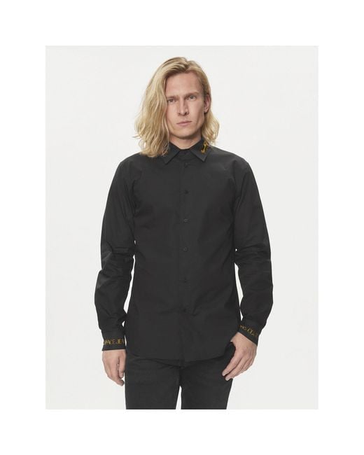 Versace Hemd 76Gal2Sw Regular Fit in Black für Herren