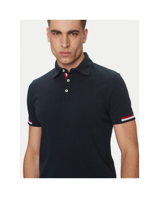 Geox Poloshirt M5510L T3240 F1624 Regular Fit in Blue für Herren