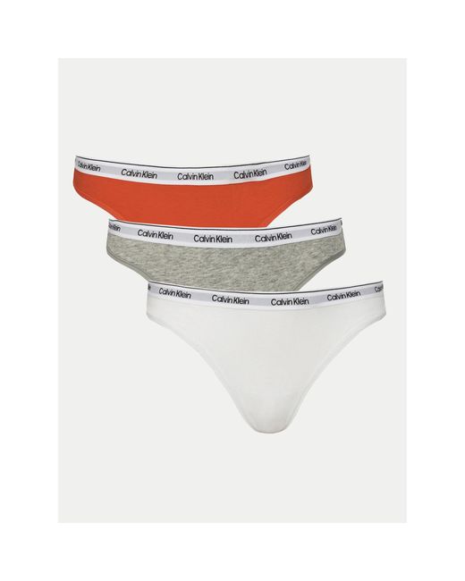 Calvin Klein Multicolor 3Er-Set Stringtangas 000Qd5209E