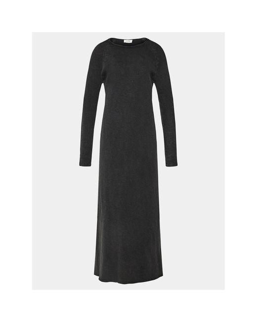 American Vintage Black Kleid Für Den Alltag Sonoma Son14Bge24 Regular Fit