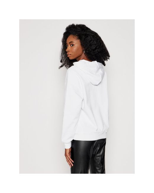 Armani Exchange White Sweatshirt 3Kym50 Yj5Pz 9185 Weiß Relaxed Fit
