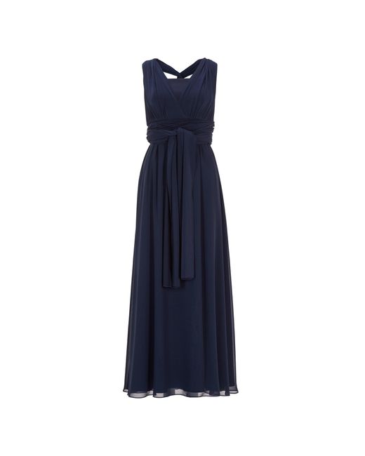 Swing Blue Abendkleid 5Ai14200 Regular Fit