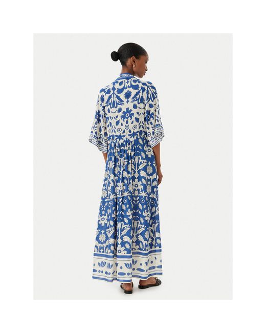 Lola Casademunt Blue Kleid Für Den Alltag Ls2616032 Regular Fit