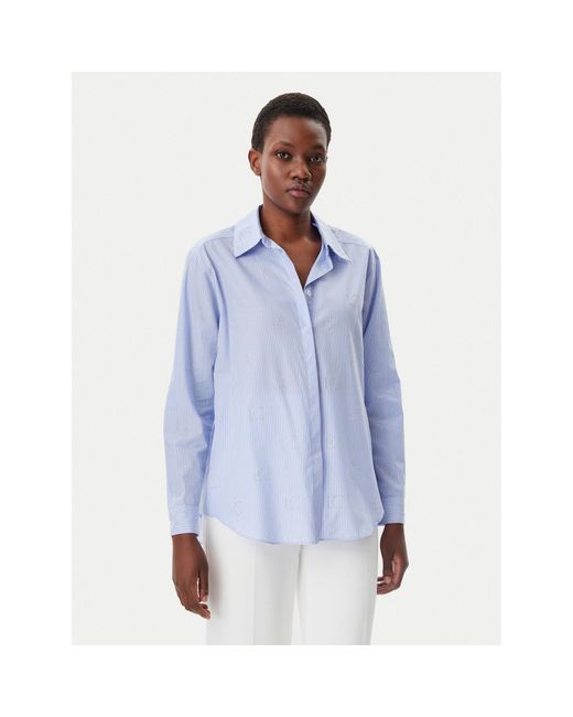 Lola Casademunt Blue Hemd Ls2515014 Regular Fit