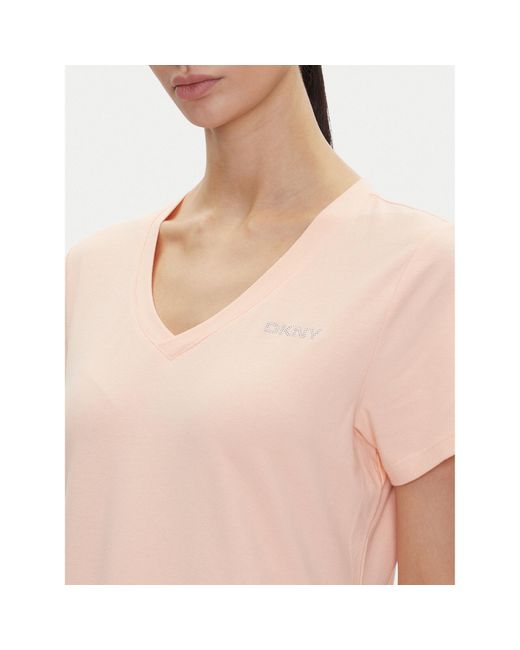 DKNY Pink Kleid Für Den Alltag Dp5D4902 Regular Fit