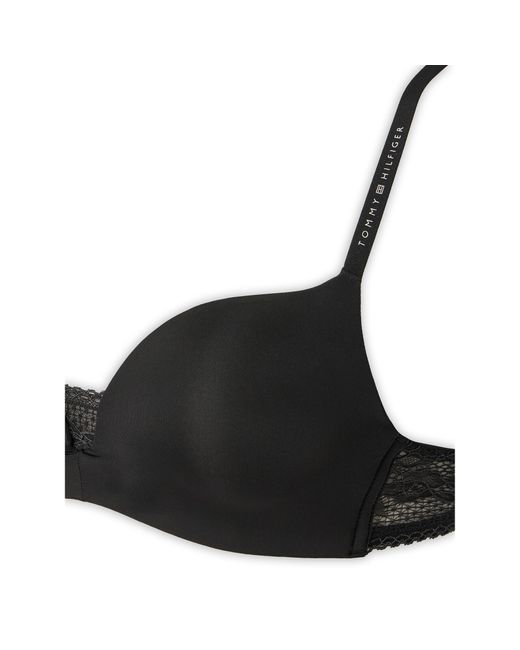 Tommy Hilfiger Black Push-Up-Bh Uw0Uw02405