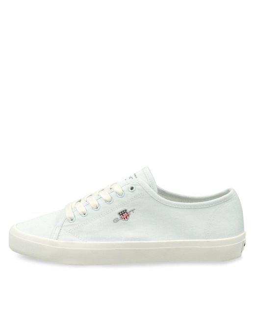 Gant White Sneakers Aus Stoff Pillox Sneaker 28538605