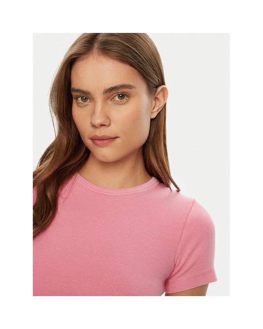 JJXX Red T-Shirt Frankie 12239962 Slim Fit