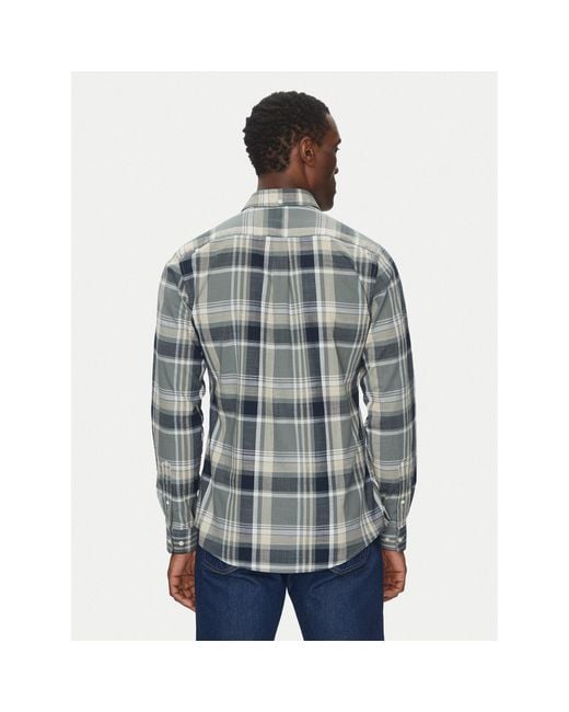 Barbour Hemd Kidd Msh5295Te31 Tailored Fit in Gray für Herren